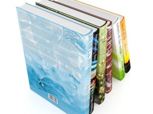books set 10 3D 모델