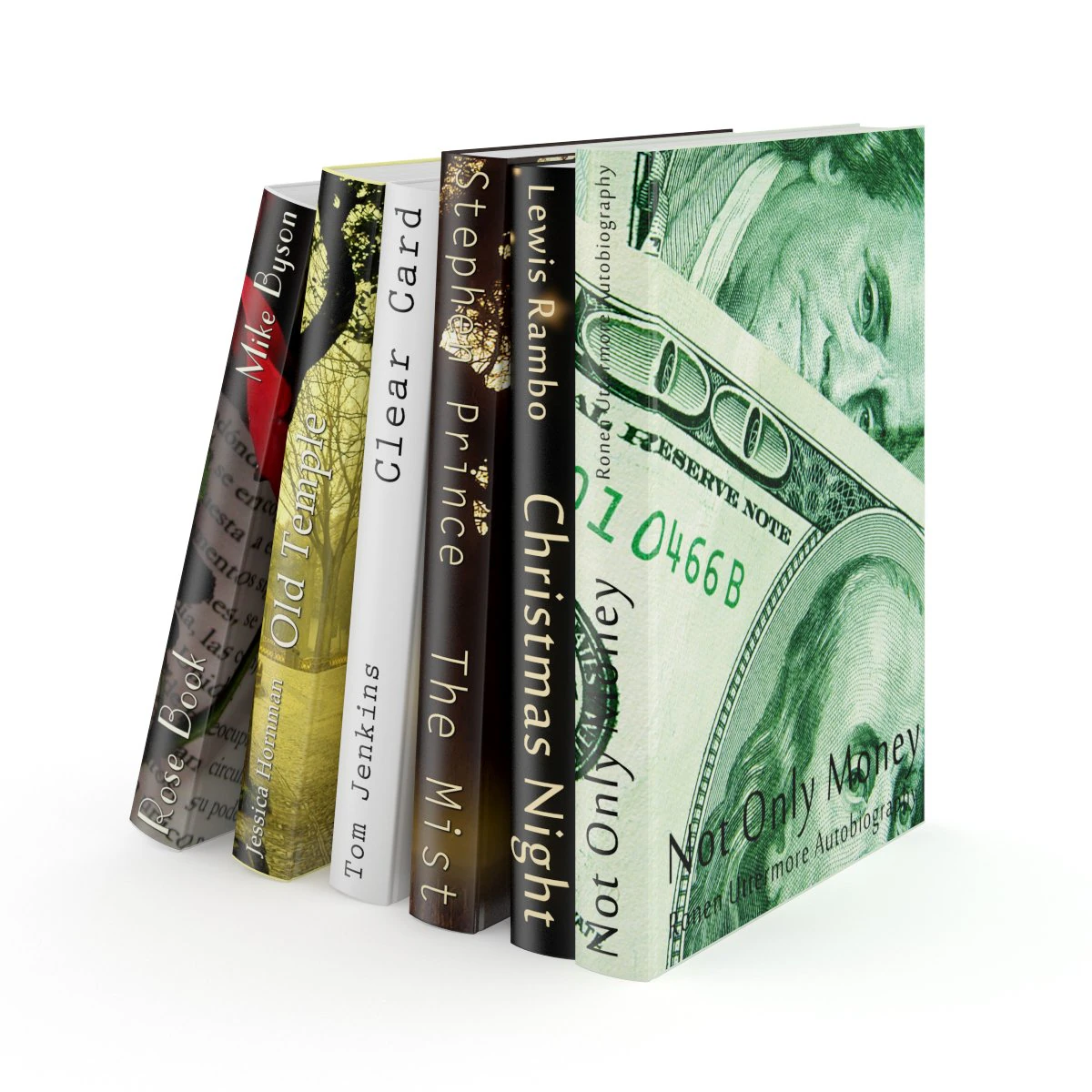 books set 11 3D Model .c4d .max .obj .3ds .fbx .stl .blend 