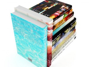 books set 13 Modello 3D