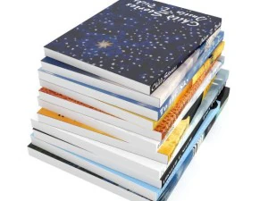 books set 15 3D Model