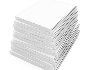 books set 15 3D Модель