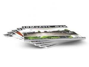 magazines set 01 3Dモデル