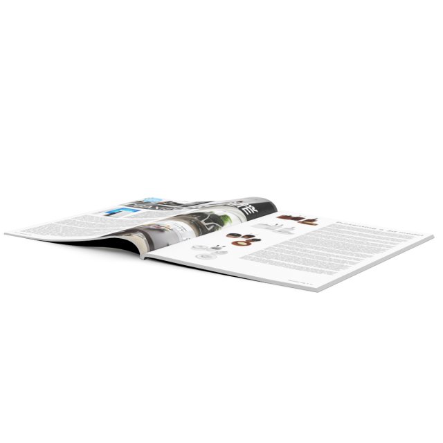open magazine 3D Модель .c4d .max .obj .3ds .fbx .stl .blend 