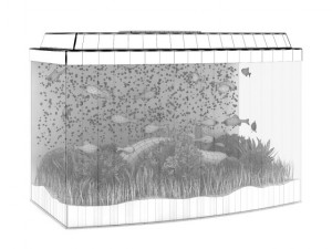 black top aquarium 3D-Modell