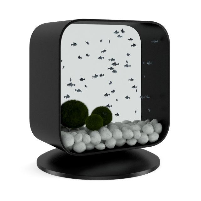 modern rectangular aquarium 3D 모델 .c4d .max .obj .3ds .fbx .stl .blend 