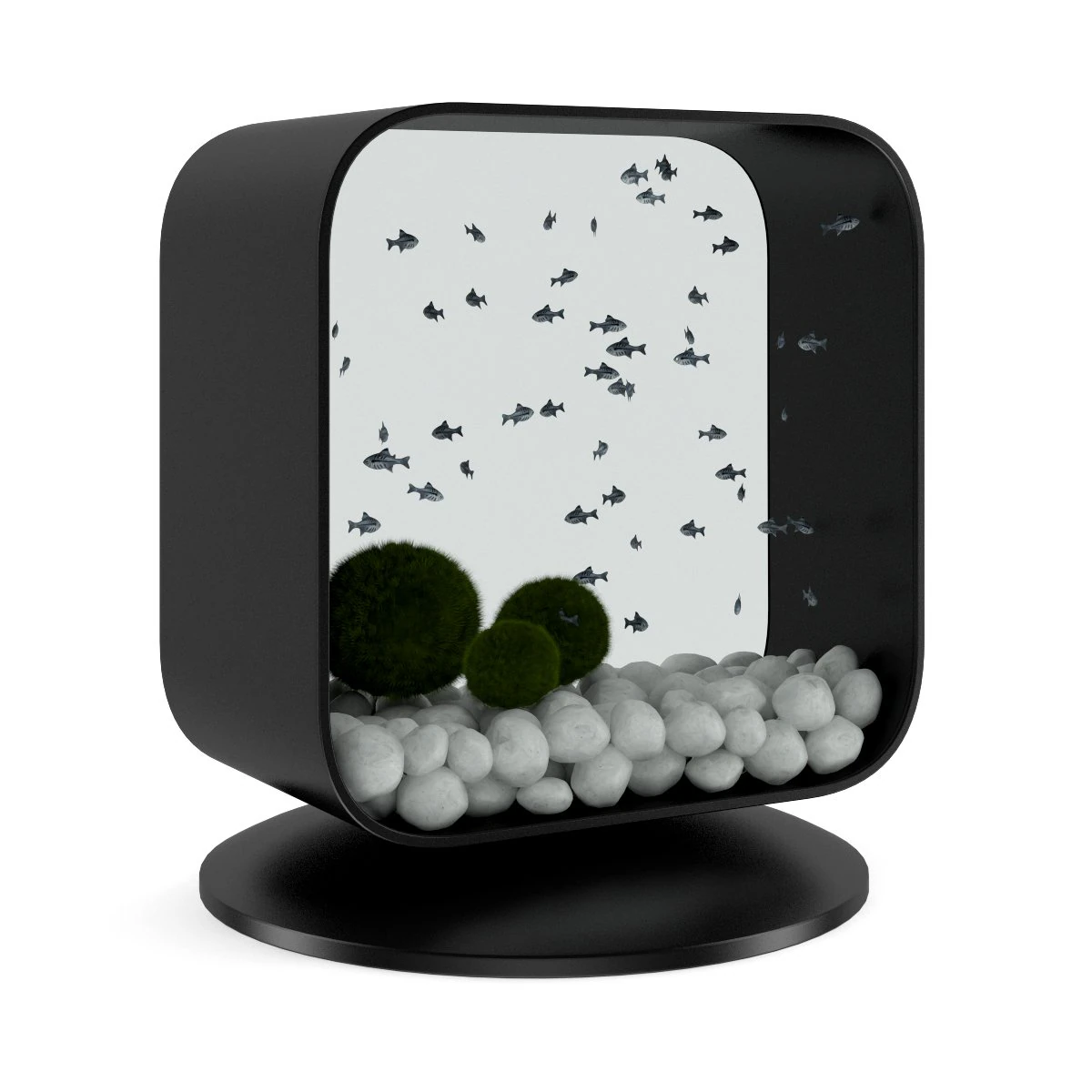 modern rectangular aquarium 3D Model .c4d .max .obj .3ds .fbx .stl .blend 