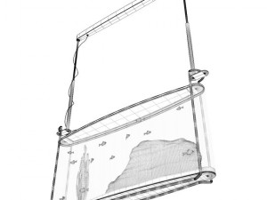 hanging aquarium 3D 模型