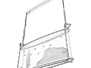 hanging aquarium 3D Model