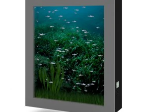 akwarium montowane na ścianie Model 3D