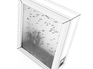 wallmounted aquarium 3D 모델