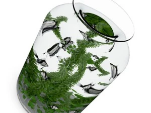 akuarium yang tampak seperti jar Model 3D