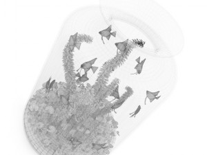 jarlooking aquarium 3D Модель