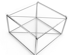 square coffee table 3D Model