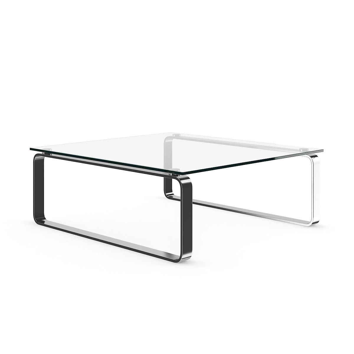 square glass coffe table 3D Model .c4d .max .obj .3ds .fbx .stl .blend 