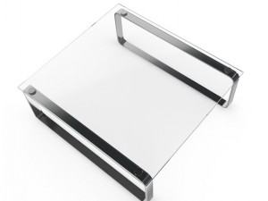 square glass coffe table 3Dモデル