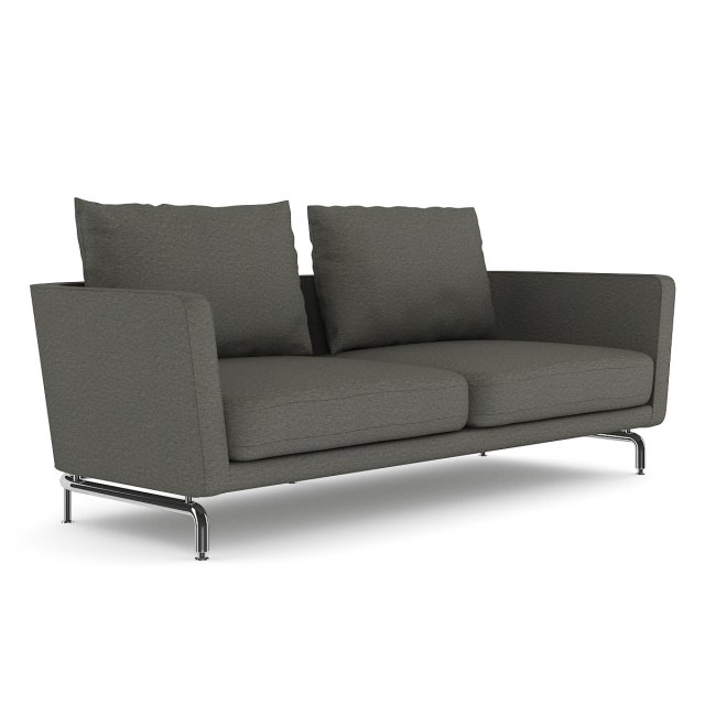 grey sofa with pillows Modèle 3D .c4d .max .obj .3ds .fbx .stl .blend 