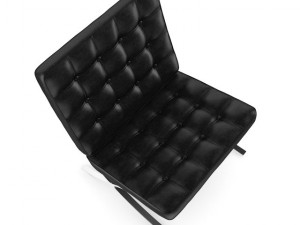 leather chair three colors 3D Модель