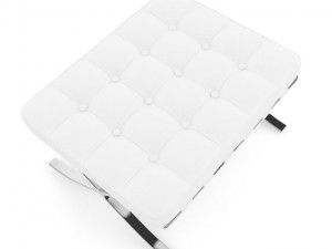 leather stool three colors 3D 모델