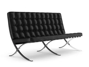 leather sofa three colors 3D Model