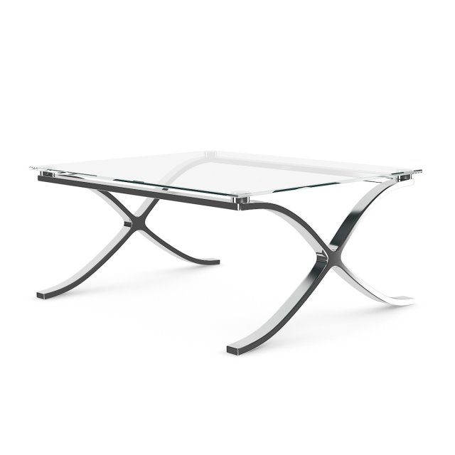 glass modern coffee table 3D Модель .c4d .max .obj .3ds .fbx .stl .blend 