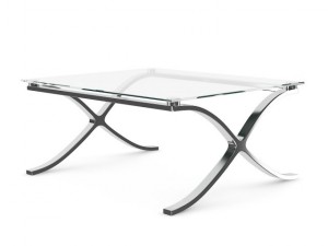 glass modern coffee table 3D Model