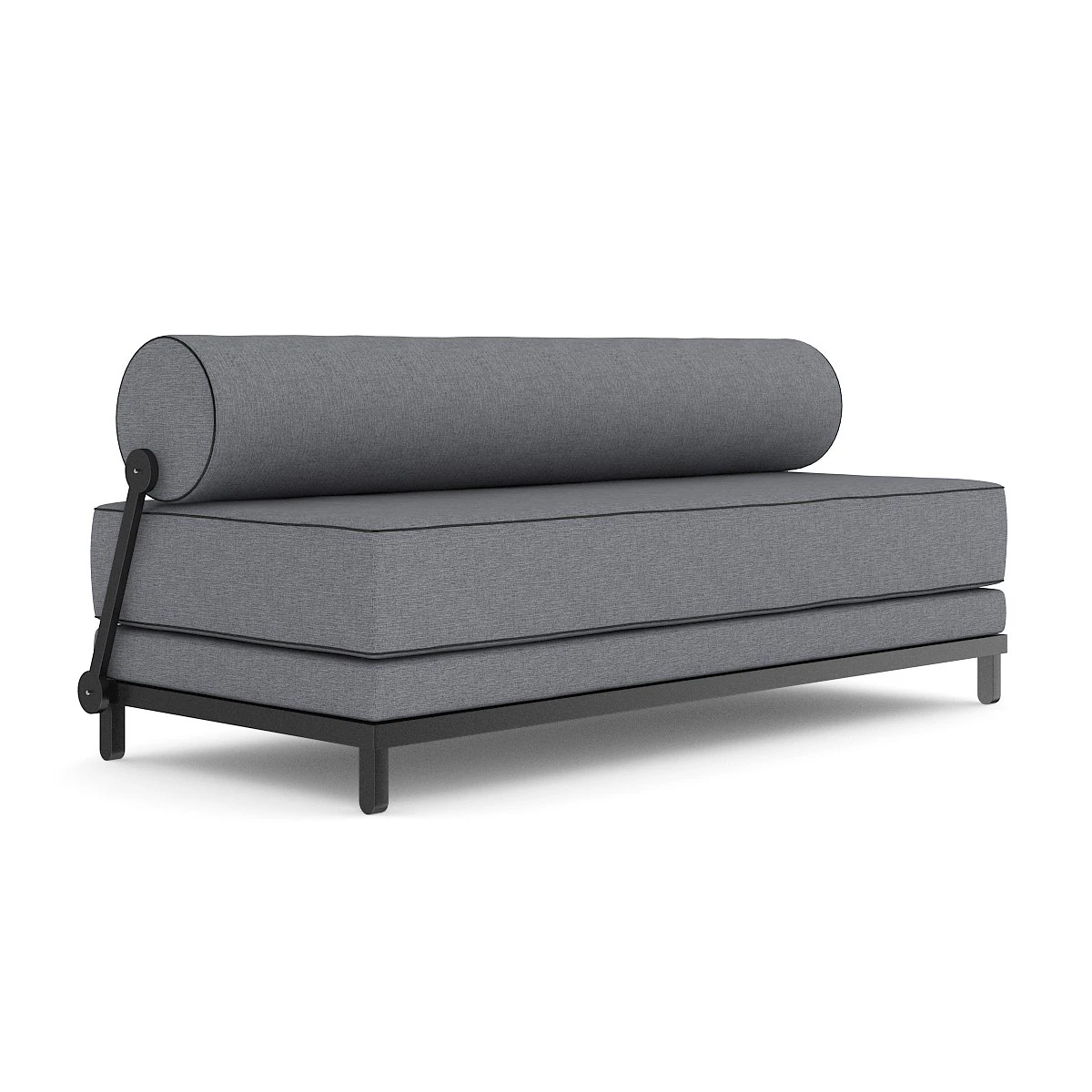 modern grey coach 3D Model .c4d .max .obj .3ds .fbx .stl .blend 