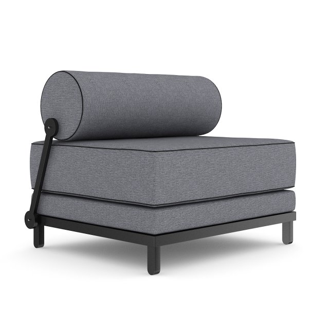modern grey chair Modelo 3D .c4d .max .obj .3ds .fbx .stl .blend 