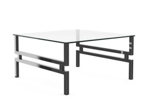 квадратный стеклянный стол 3D Модель