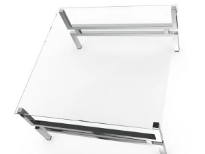 square glass table 3D Model