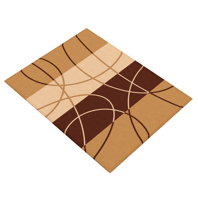 brownorange rug 3D Model .c4d .max .obj .3ds .fbx .stl .blend 