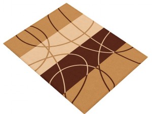 brownorange rug Modèle 3D