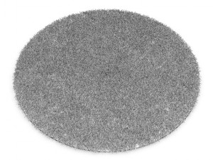 round light grey rug 3D Model