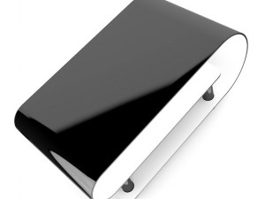 modern black glossy coffee table 3D 모델
