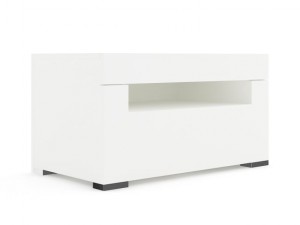 white bedside cabinet 3D Model