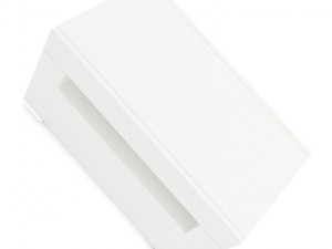 white bedside cabinet Modèle 3D