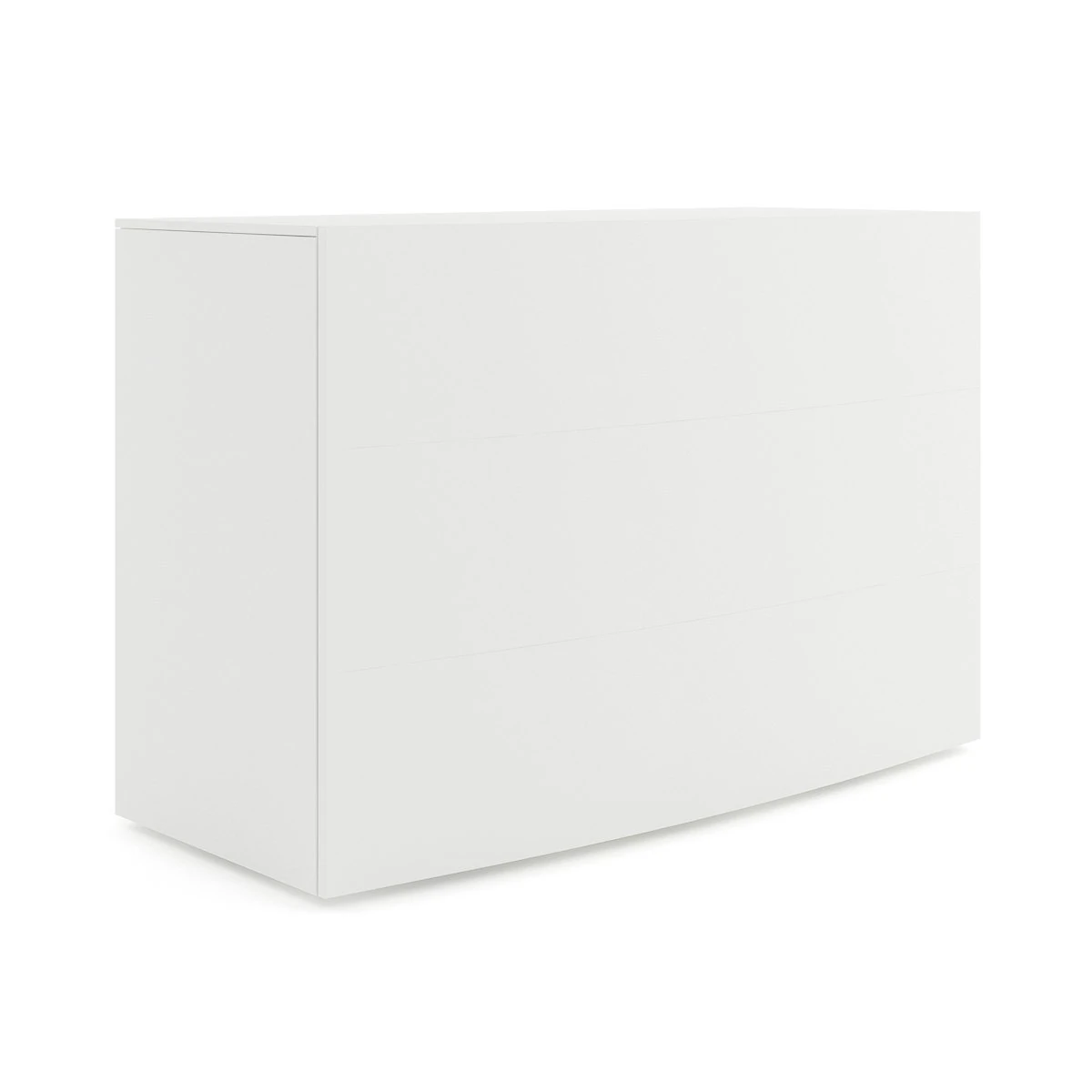 white rounded cupboard 3D Model .c4d .max .obj .3ds .fbx .stl .blend 