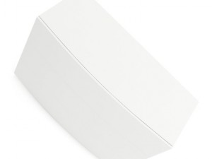 white rounded cupboard 3D Model