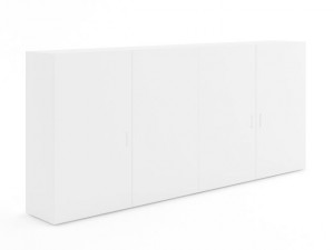 white double cupboard 3D Model