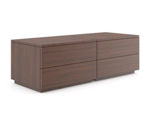 wooden double cupboard 3D Model
