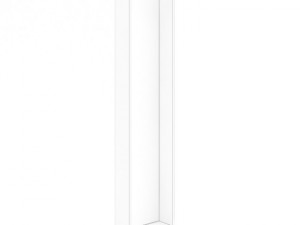 standing mirror in wooden frame Model 3D