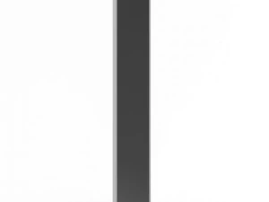 회색 프레임에 서있는 거울 3D 모델