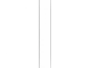 standing mirror in grey frame 3D Model