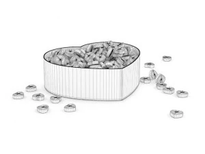 box of candies 3D Model