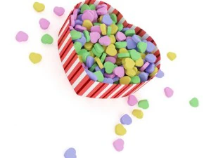 box of candies 3D Model