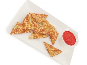 nachos with sauce 3D Model