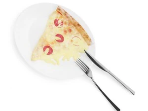 slice of pizza 3D Model