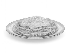 spaghetti napoli 3D Model