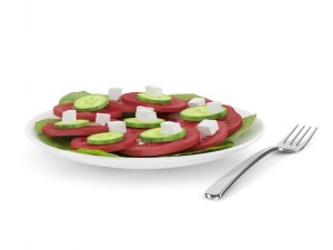 tomato salad 3D-Modell