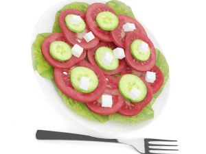 tomato salad 3D Model
