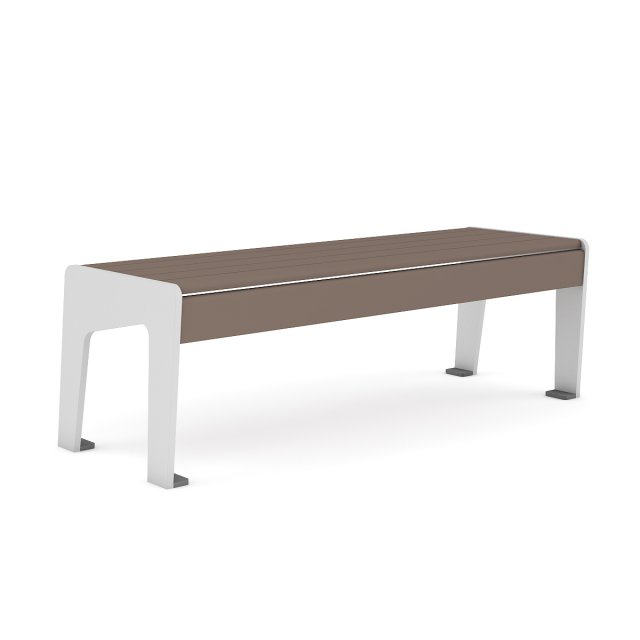 wooden bench 6 Modelo 3D .c4d .max .obj .3ds .fbx .stl .blend 